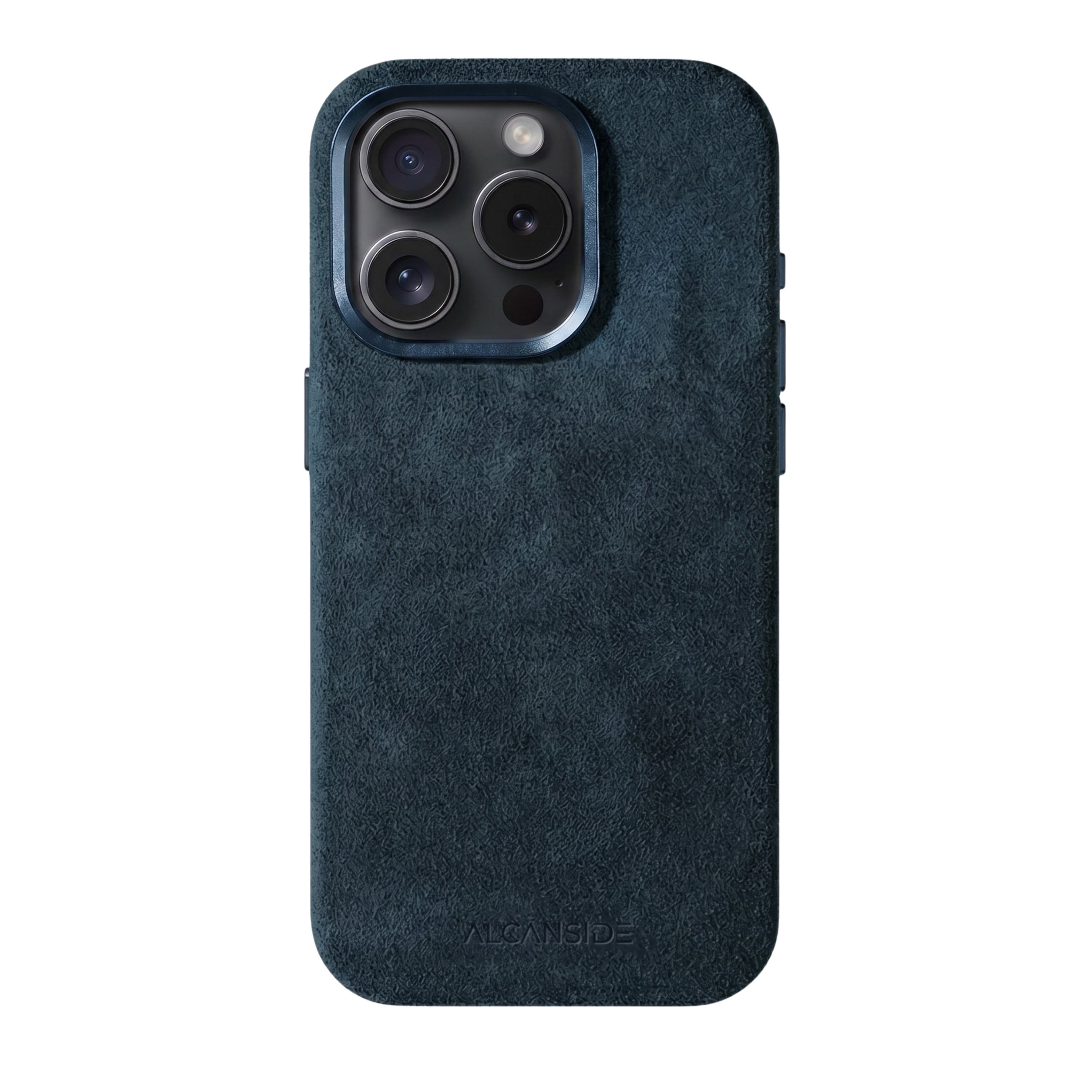 iPhone 16 Pro - Alcantara Case - Navy Blue