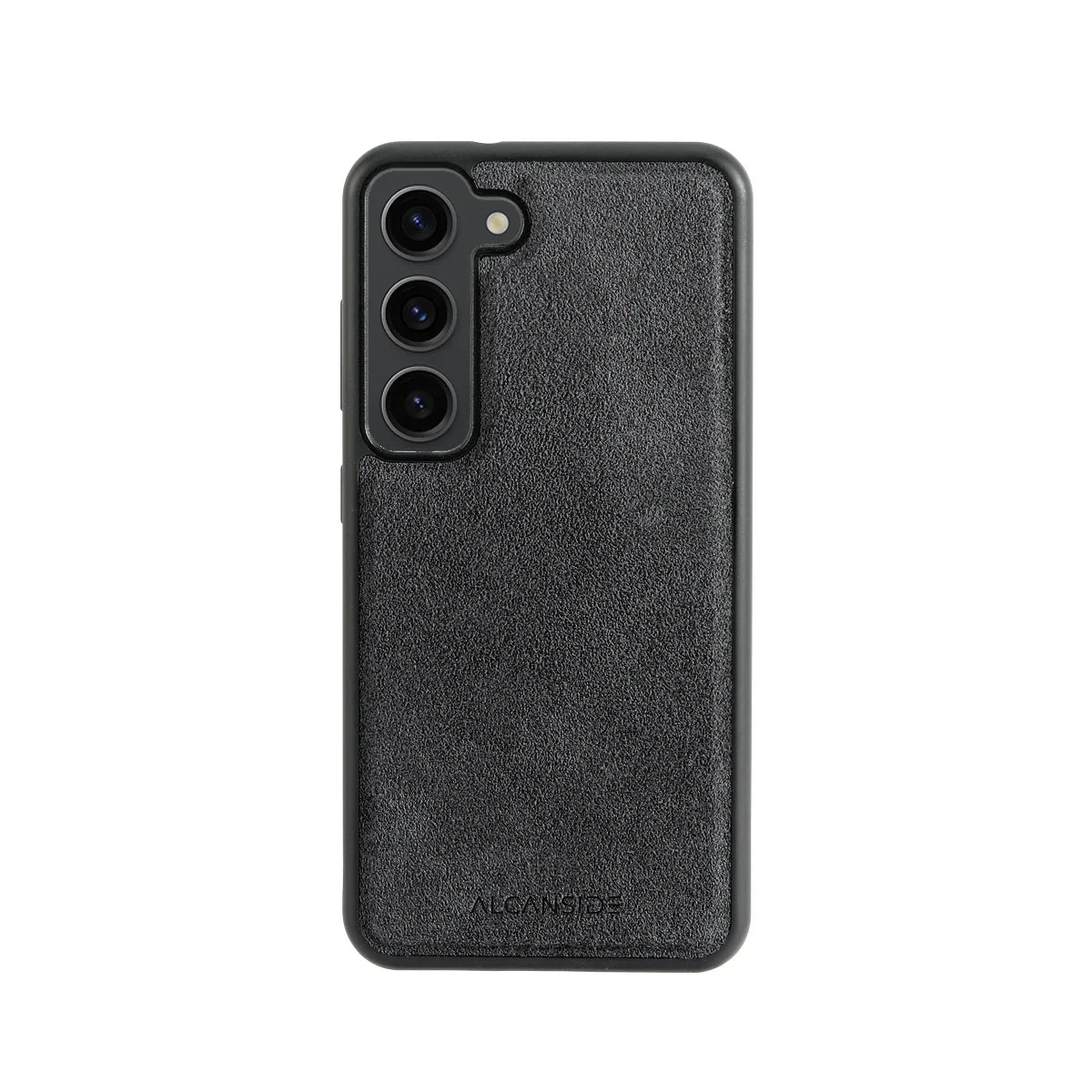 Samsung Galaxy S23 Plus - Alcantara Back Cover - Space Grey