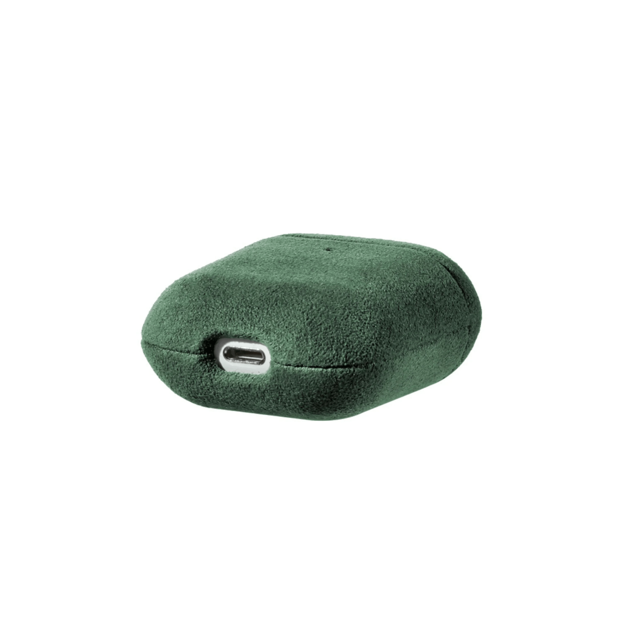 AirPods 1/2 Gen Alcantara Case - Midnight Green - Alcanside