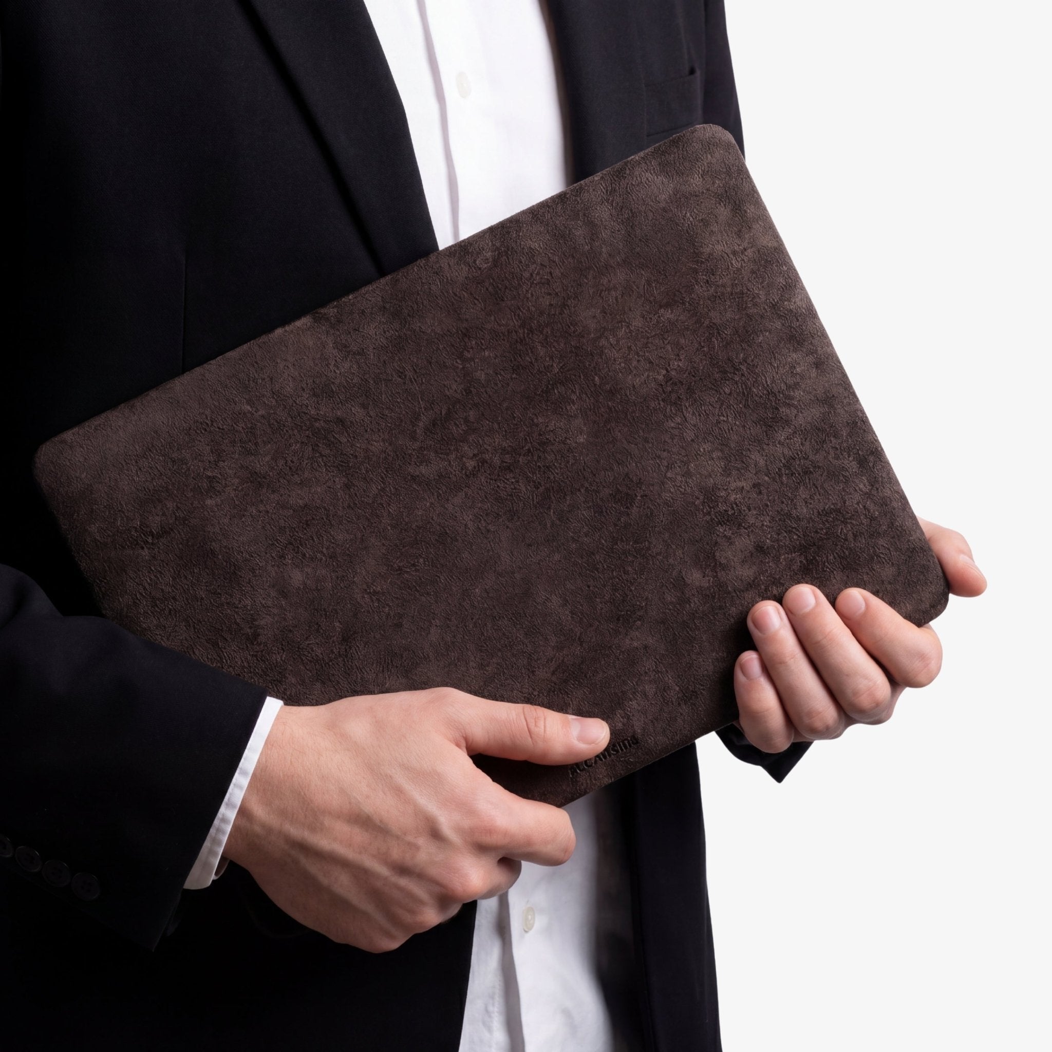Alcantara MacBook Neo Cover – For 13 inch (2026) – Chocolate Brown - Alcanside