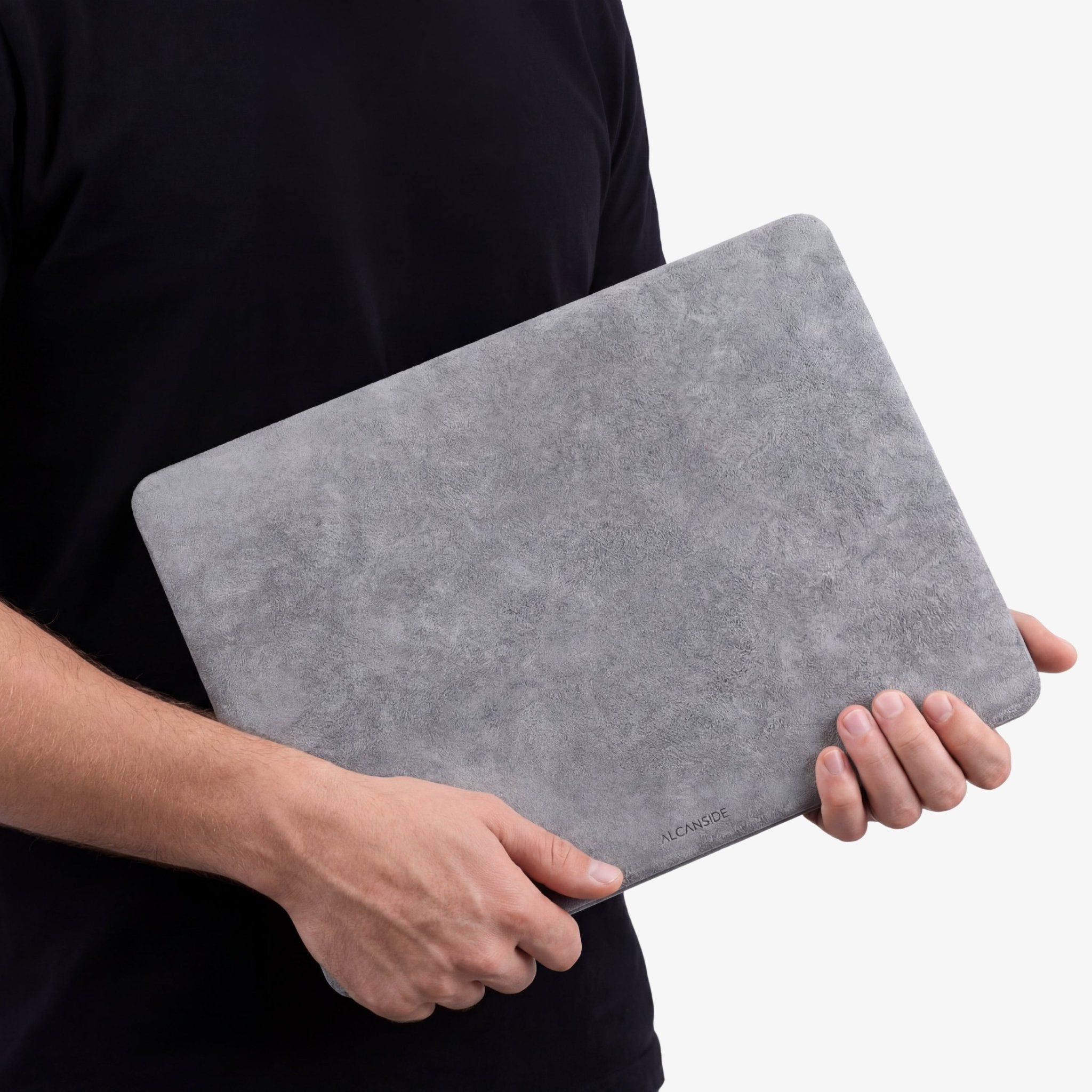 Alcantara MacBook Neo Cover – For 13 inch (2026) – Nardo Gray - Alcanside