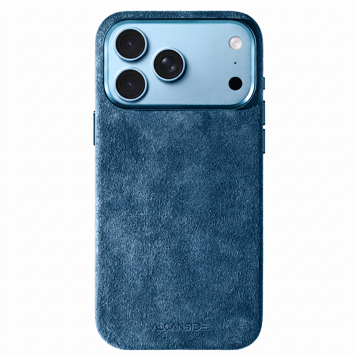 iPhone 18 Pro - Alcantara Case - Ocean Blue