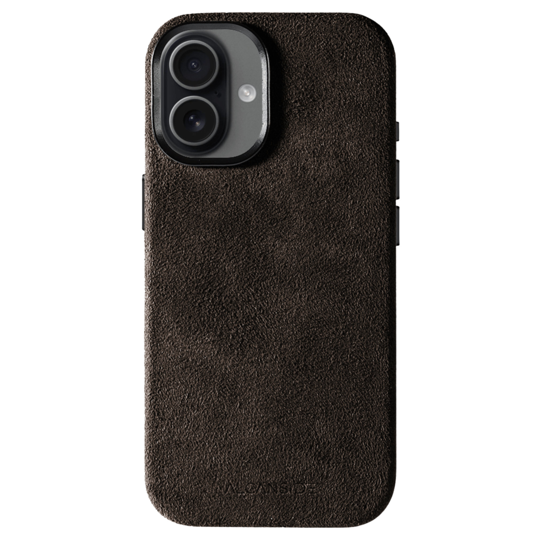 iPhone Alcantara Case - Chocolate Brown - Alcanside