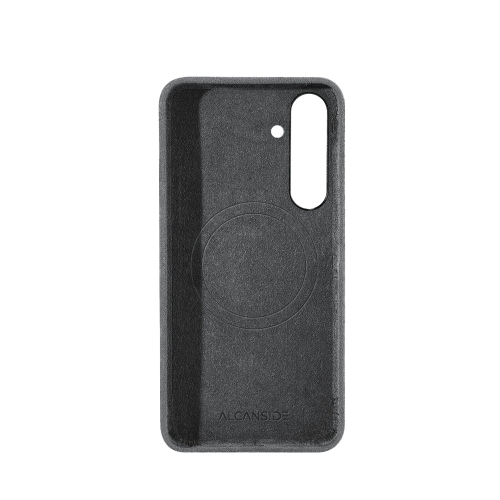 Samsung Galaxy S24 - Alcantara Case - Space Grey - Alcanside