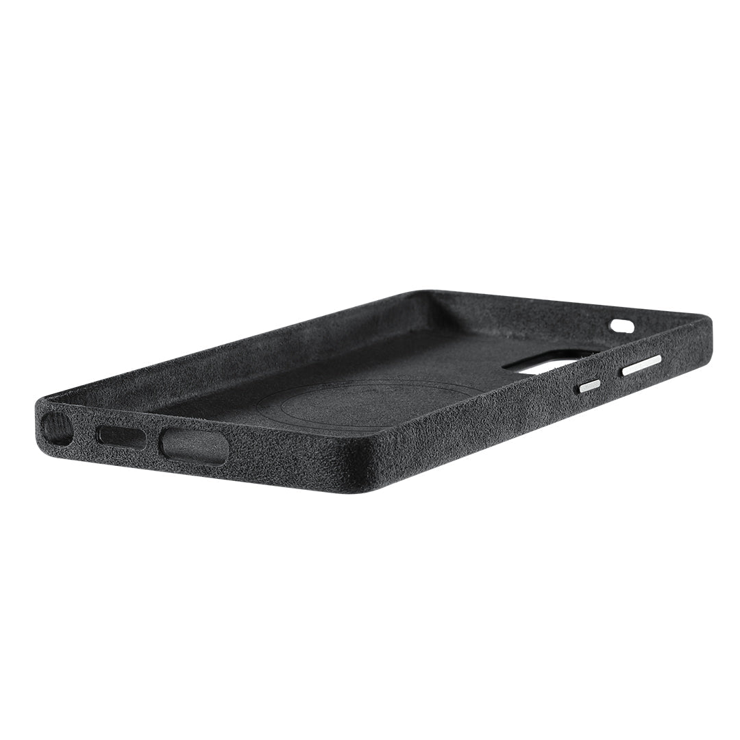 Samsung Galaxy S24 Ultra - Alcantara Case - Space Grey - Alcanside