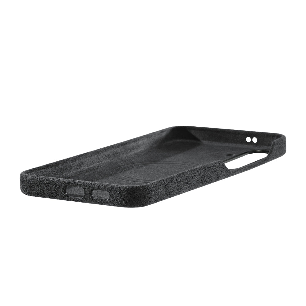 Samsung Galaxy S25 - Alcantara Case - Space Grey - Alcanside