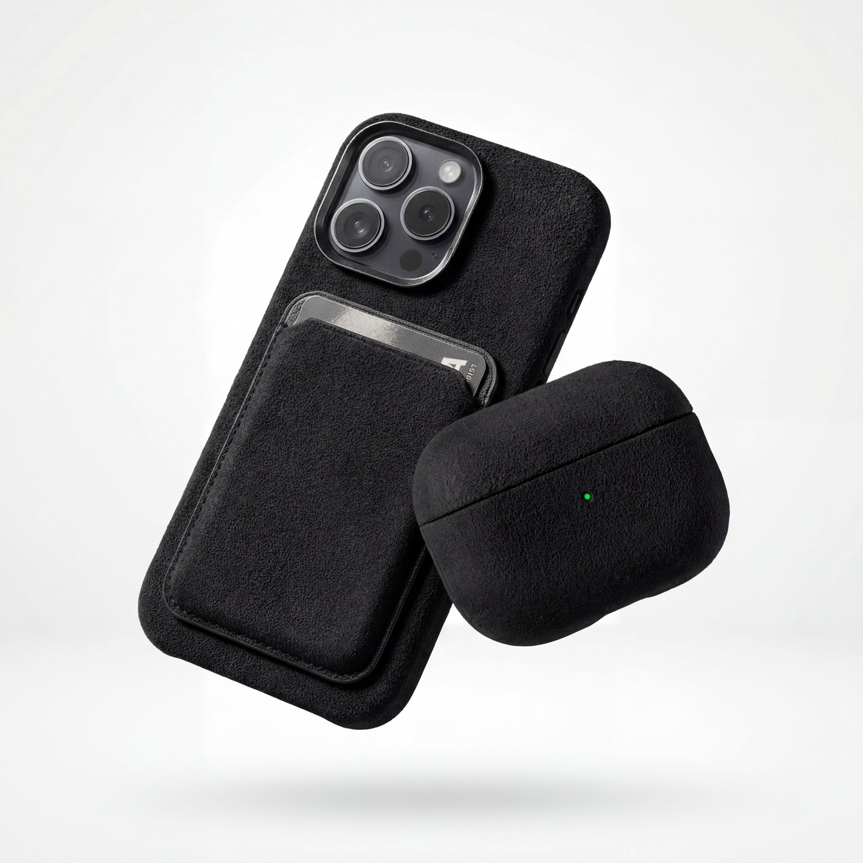 iPhone 15 Pro - Alcantara Case - Deep Black