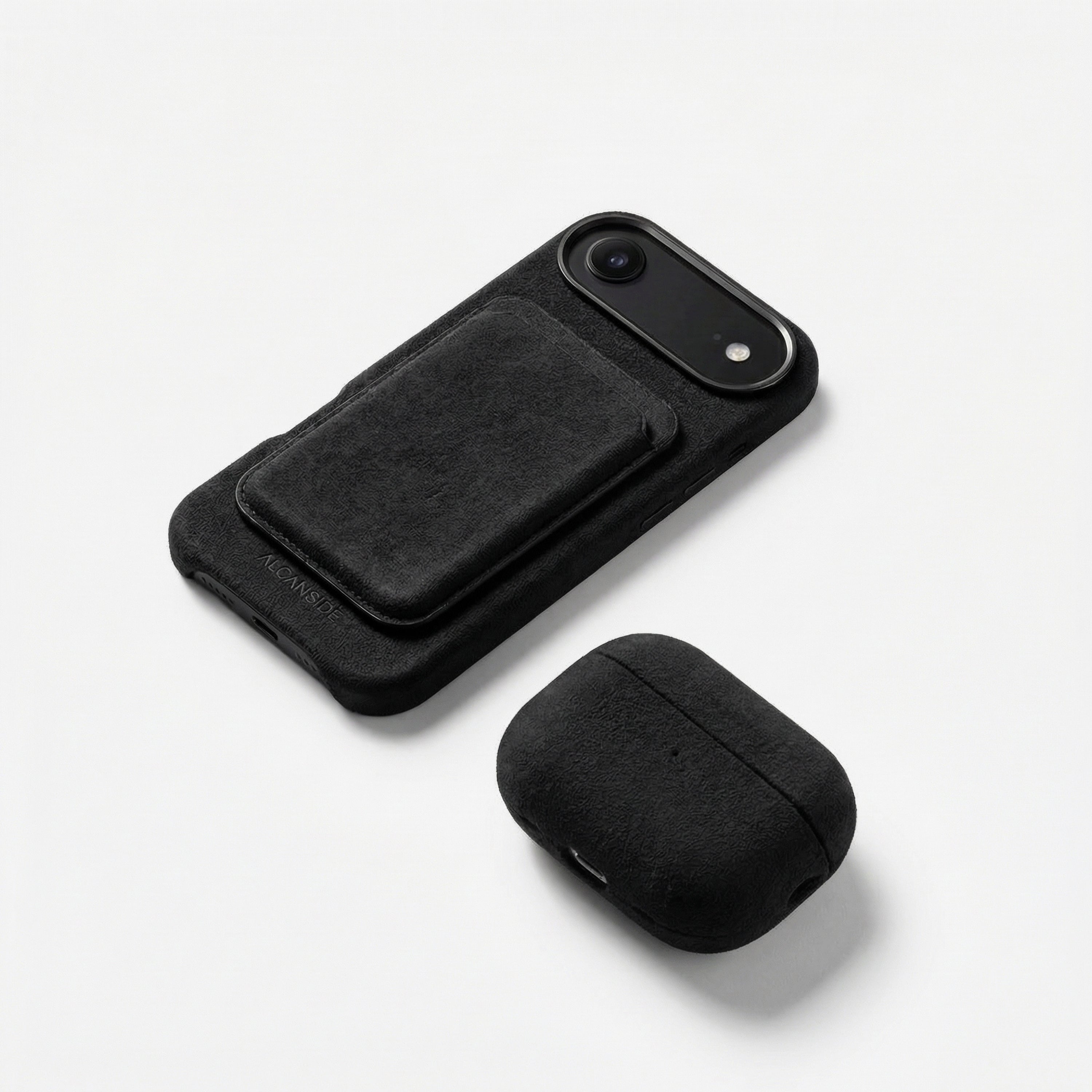 iPhone 17 Air - Alcantara Case - Deep Black