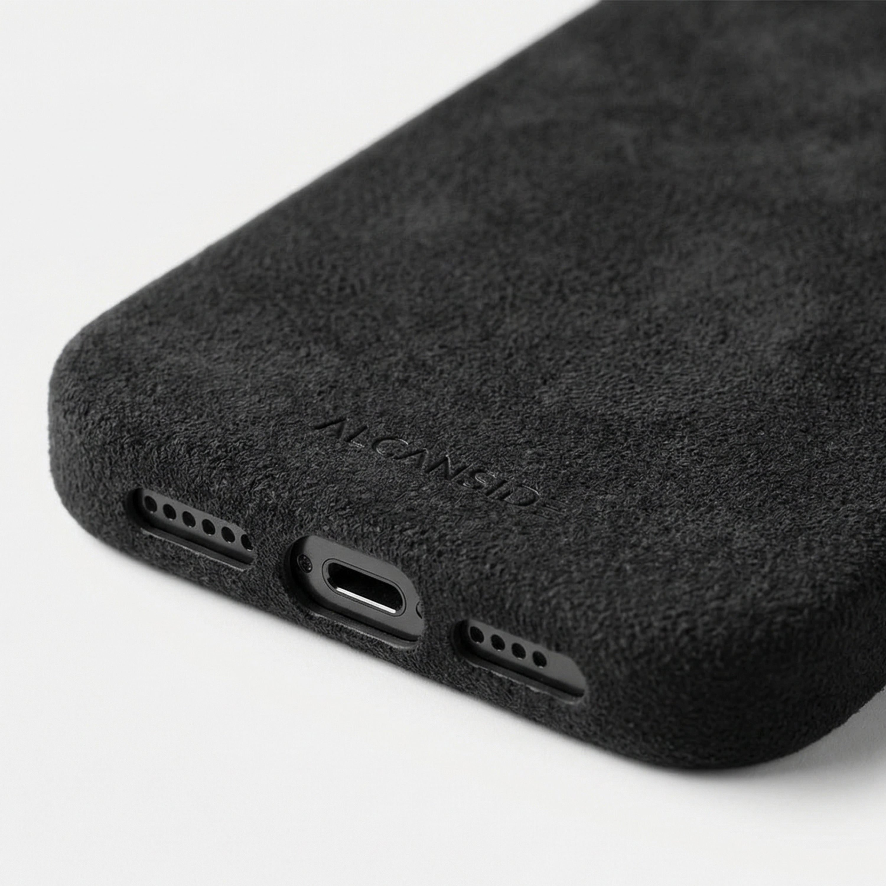 iPhone 16 Pro - Alcantara Case - Deep Black