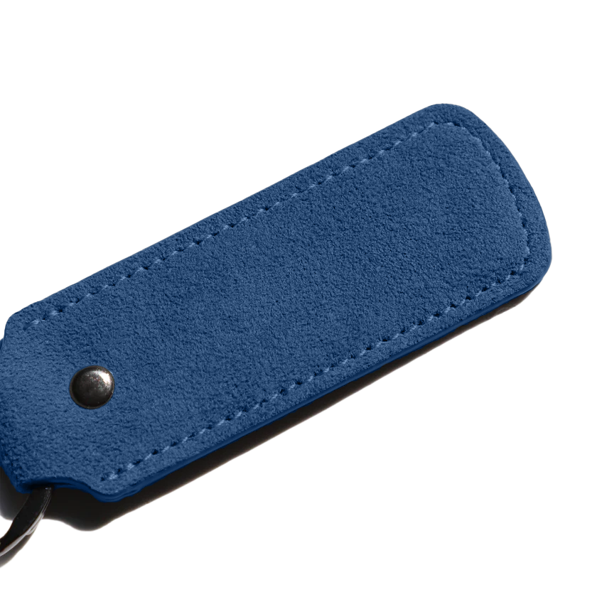 Alcantara Keychain - Ocean Blue