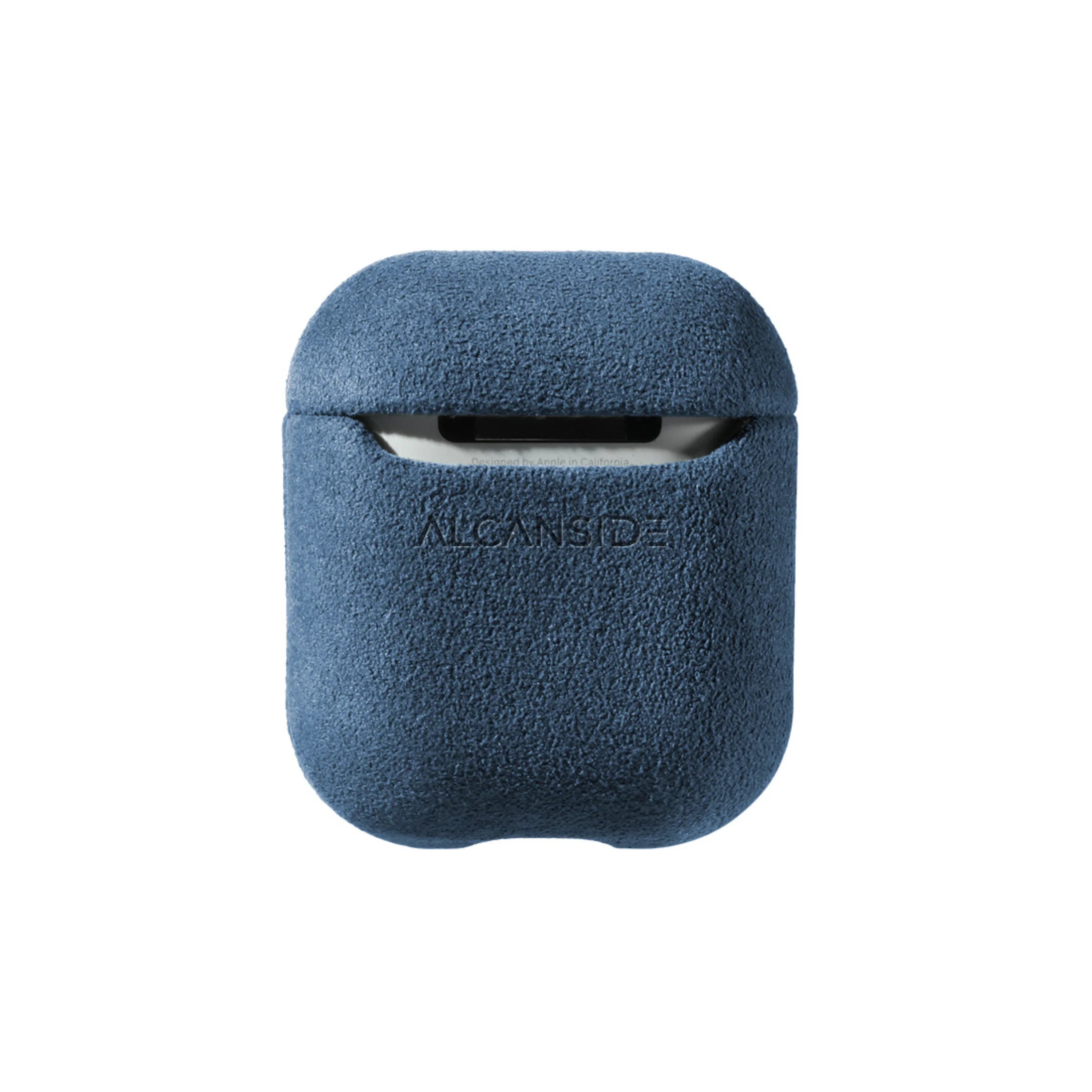 AirPods 1/2 Gen Alcantara Case - Ocean Blue