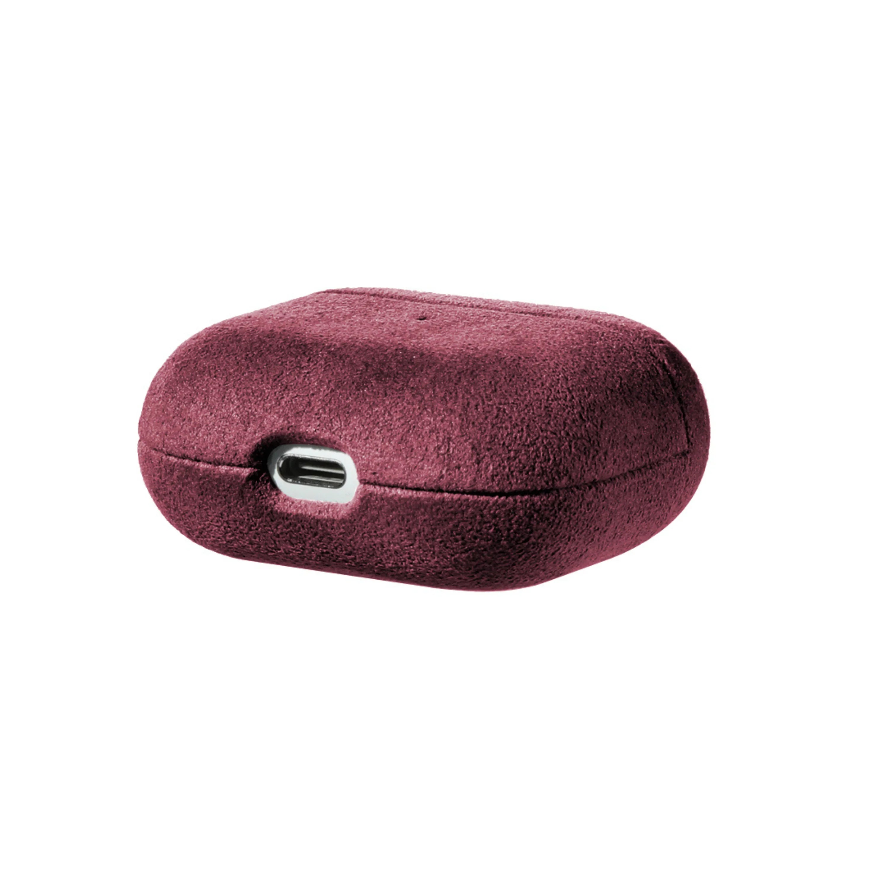 AirPods (3rd generation) Alcantara Case - Wine Red