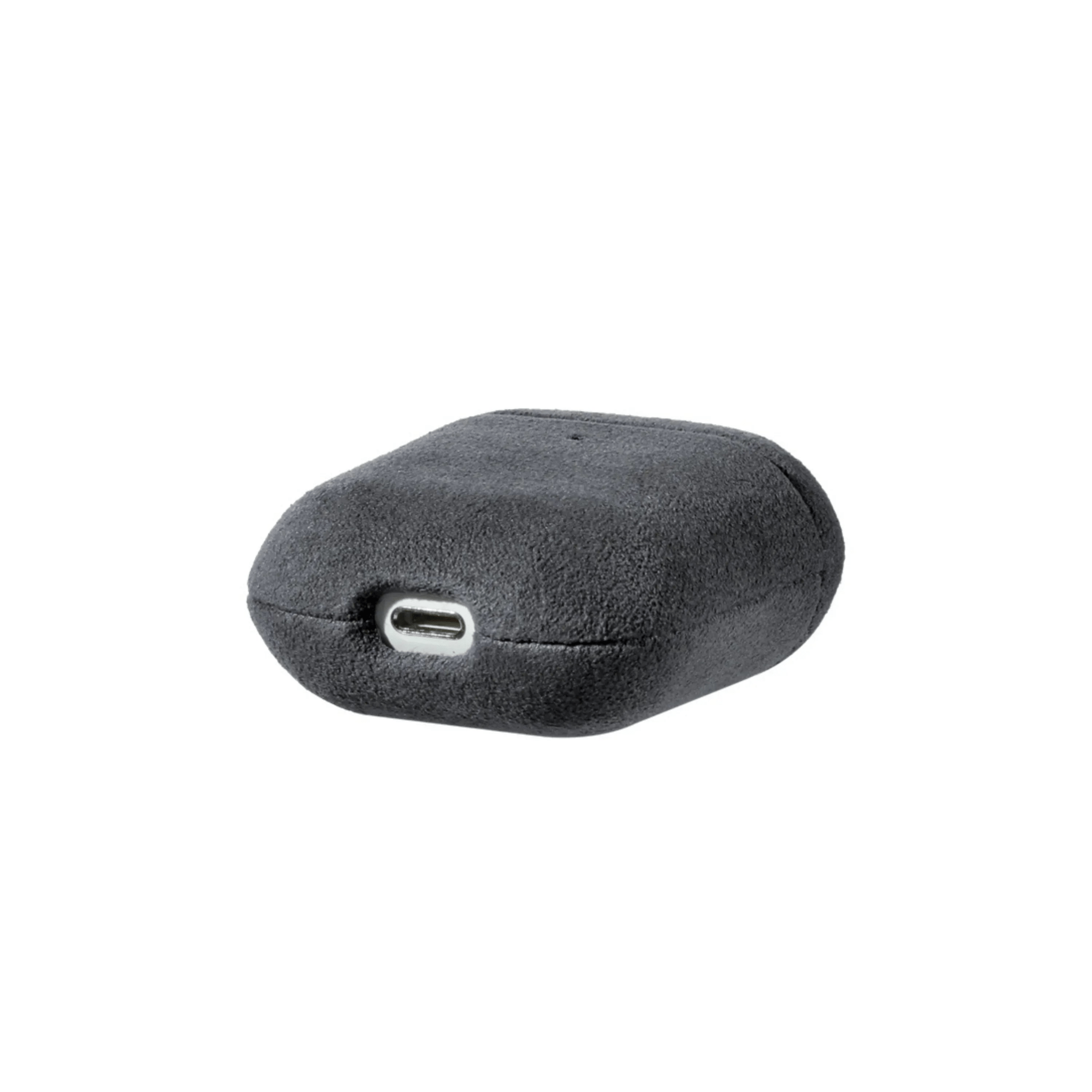 AirPods 1/2 Gen Alcantara Case - LEVEL UP MTA - Space Grey - Alcanside