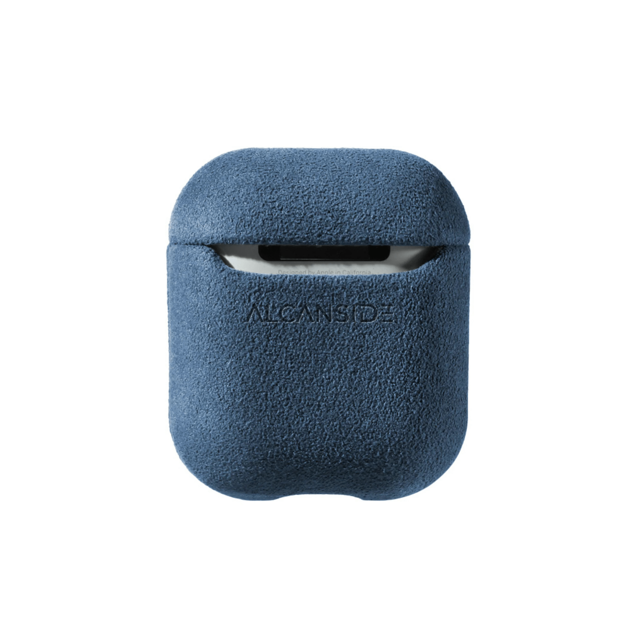 AirPods 1/2 Gen Alcantara Case - Ocean Blue - Alcanside