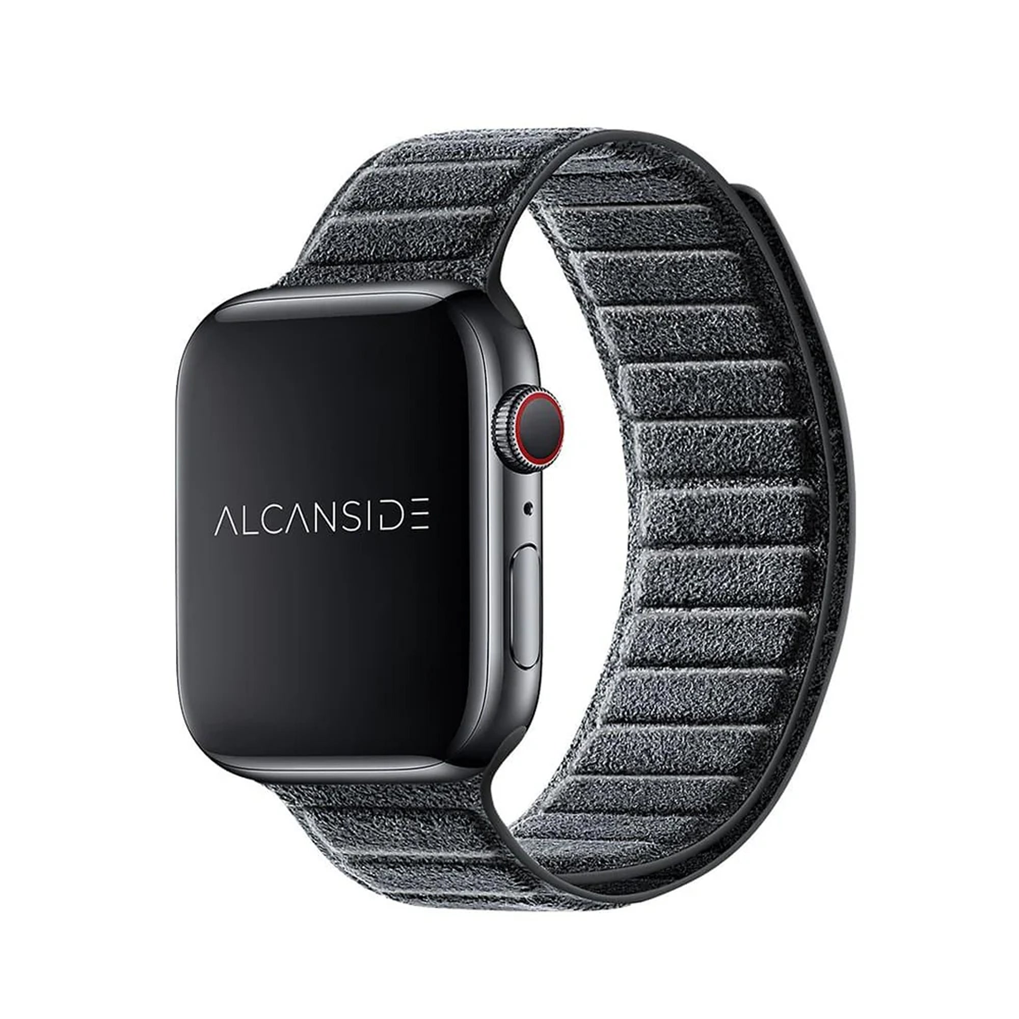Alcantara Apple Watch Band - Space Grey - 38/40/41/42mm - Alcanside