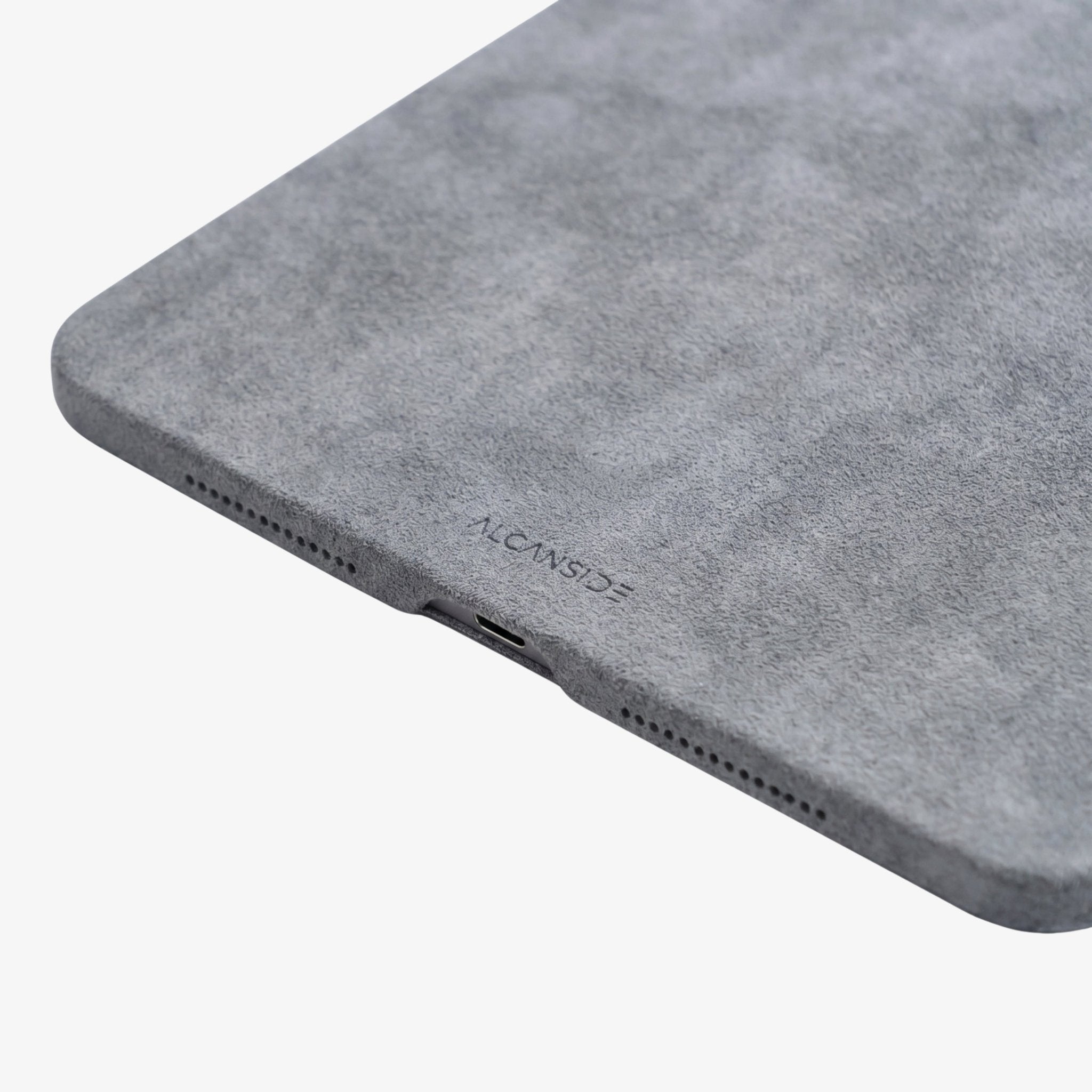 Alcantara iPad Cover - For iPad Pro (11 inch) - Nardo Gray - Alcanside