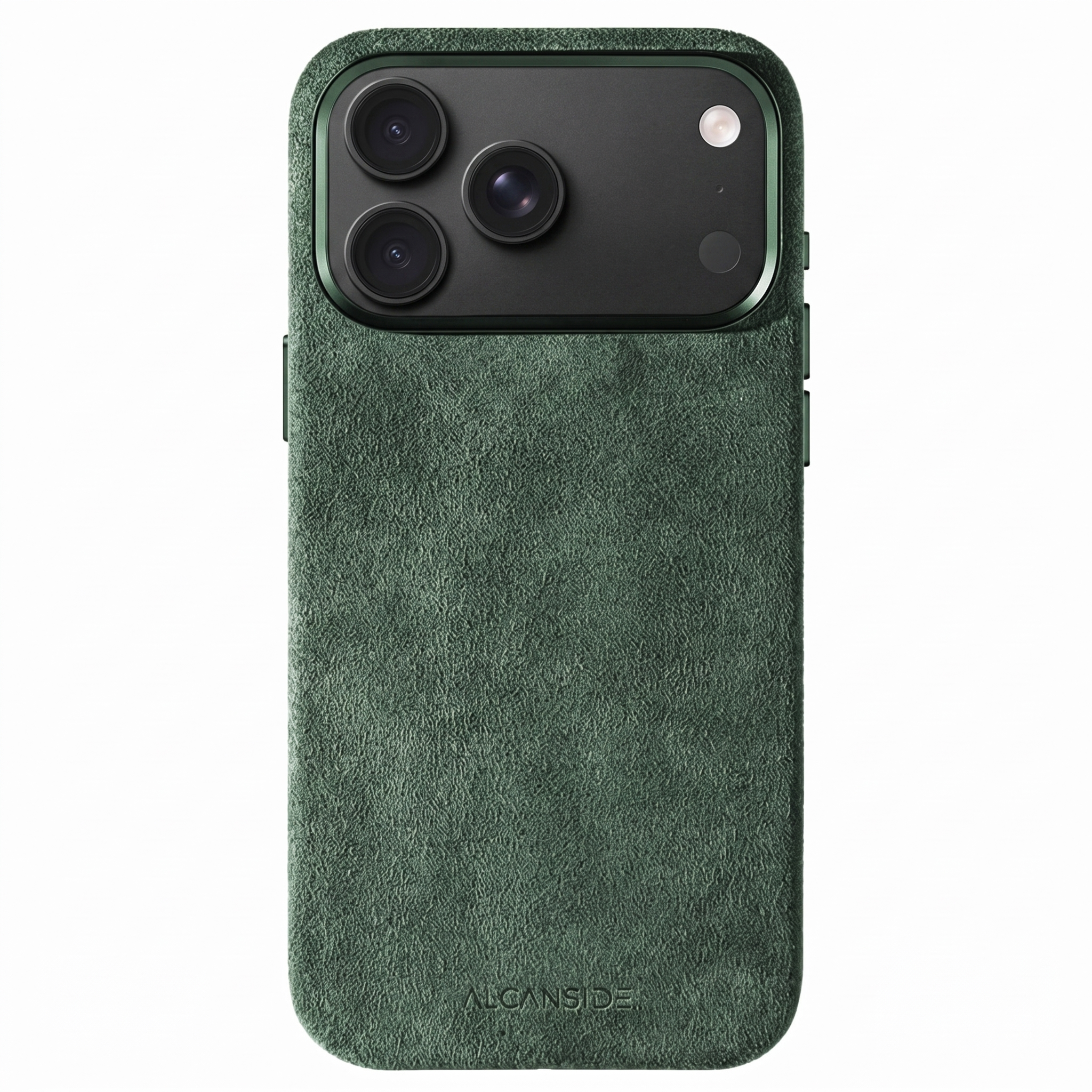 iPhone 18 Pro Max Alcantara Case Midnight Green