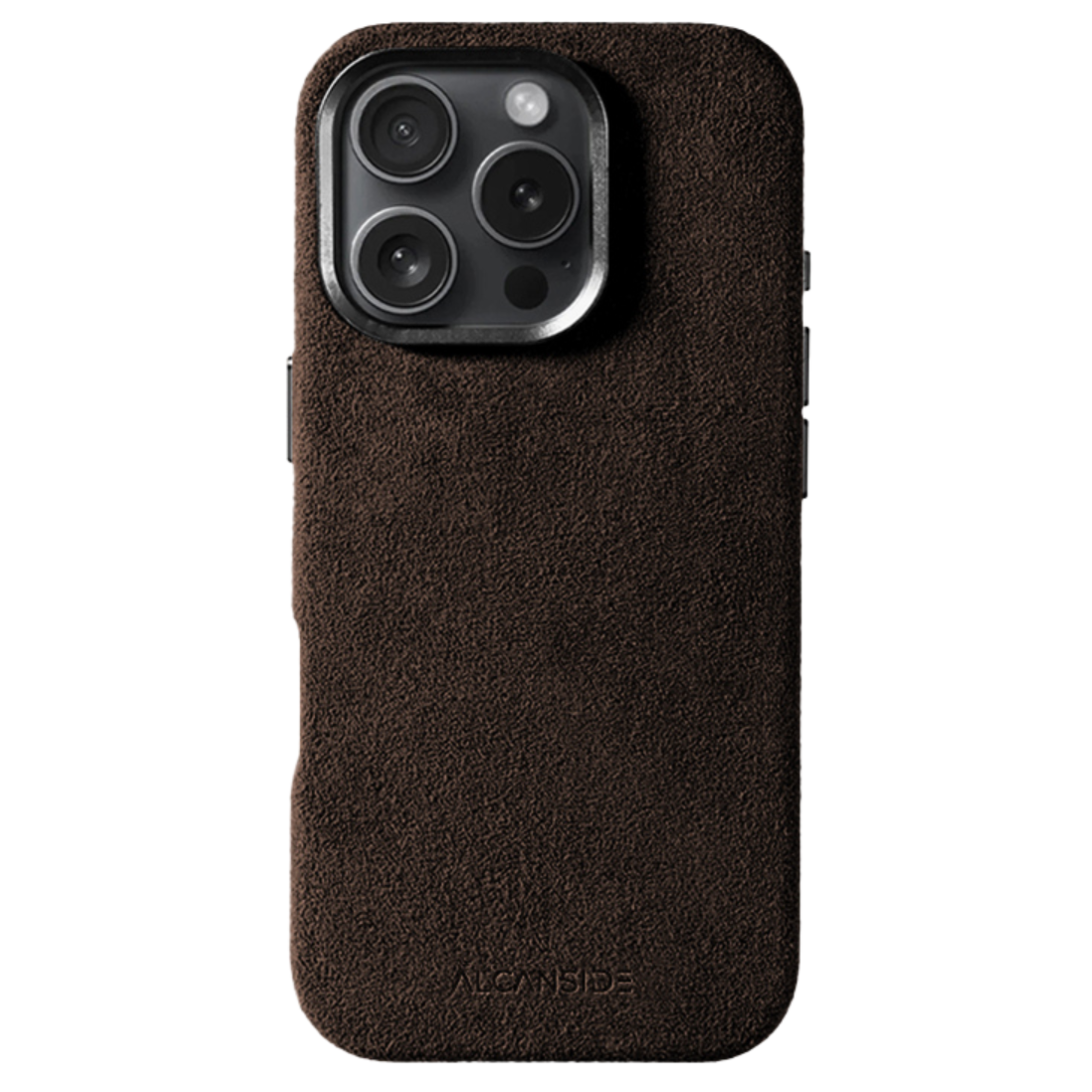 iPhone 16 Pro - Alcantara Case - Chocolate Brown