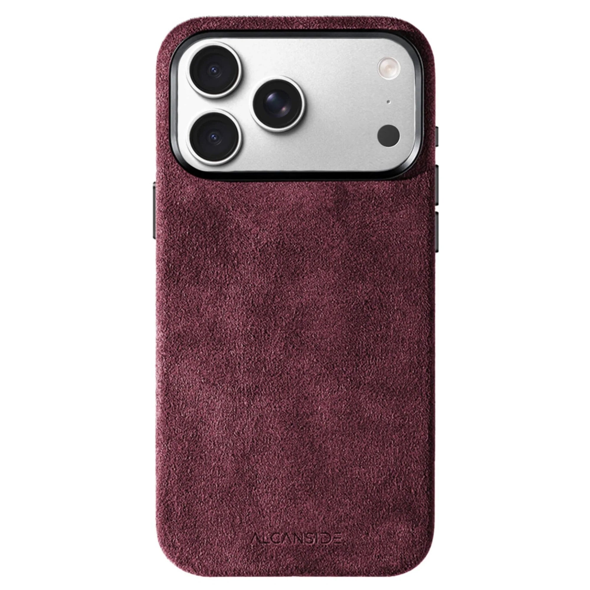 iPhone 17 Pro Max - Alcantara Case - Wine Red