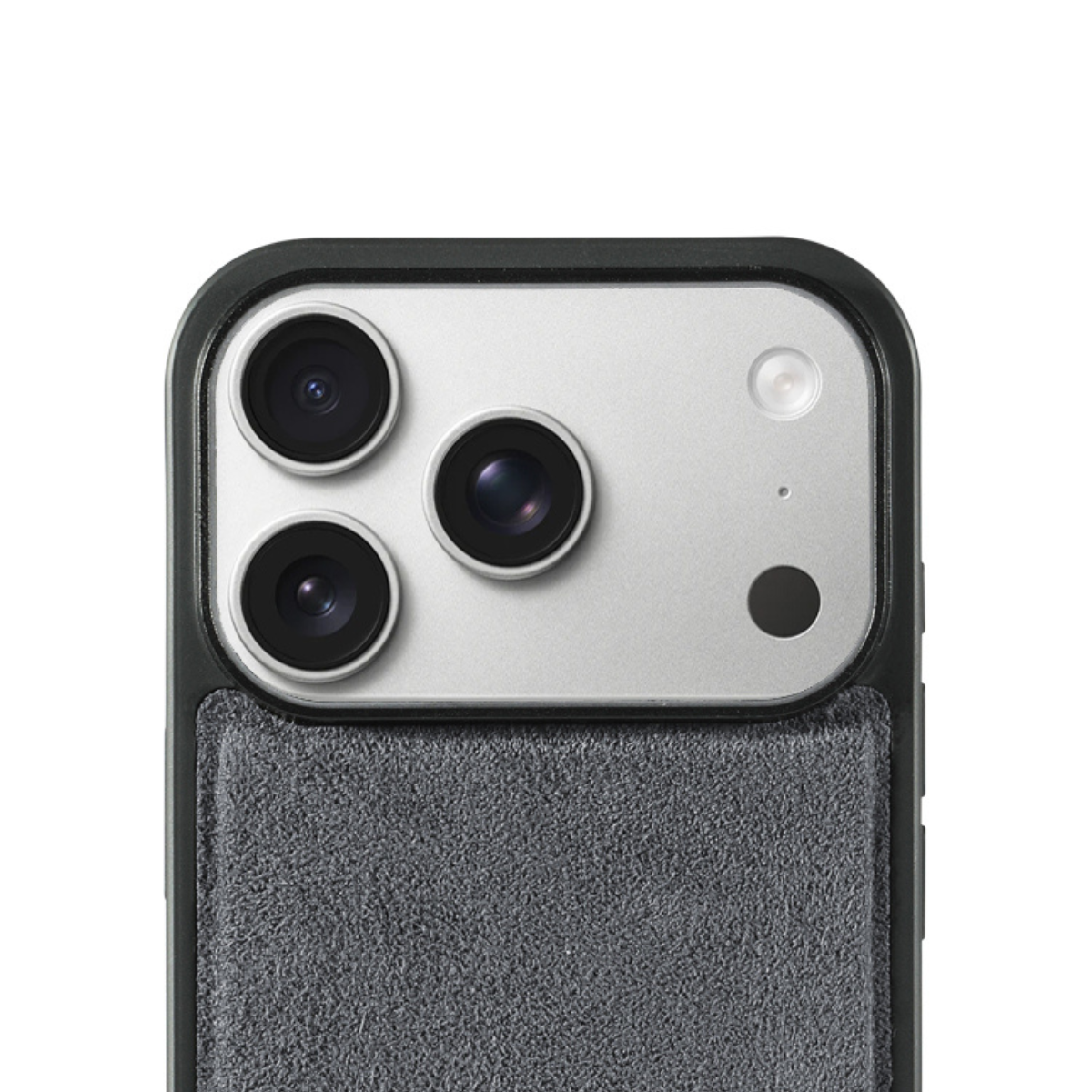 iPhone 17 Pro Max - Alcantara Back Cover - Nardo Gray