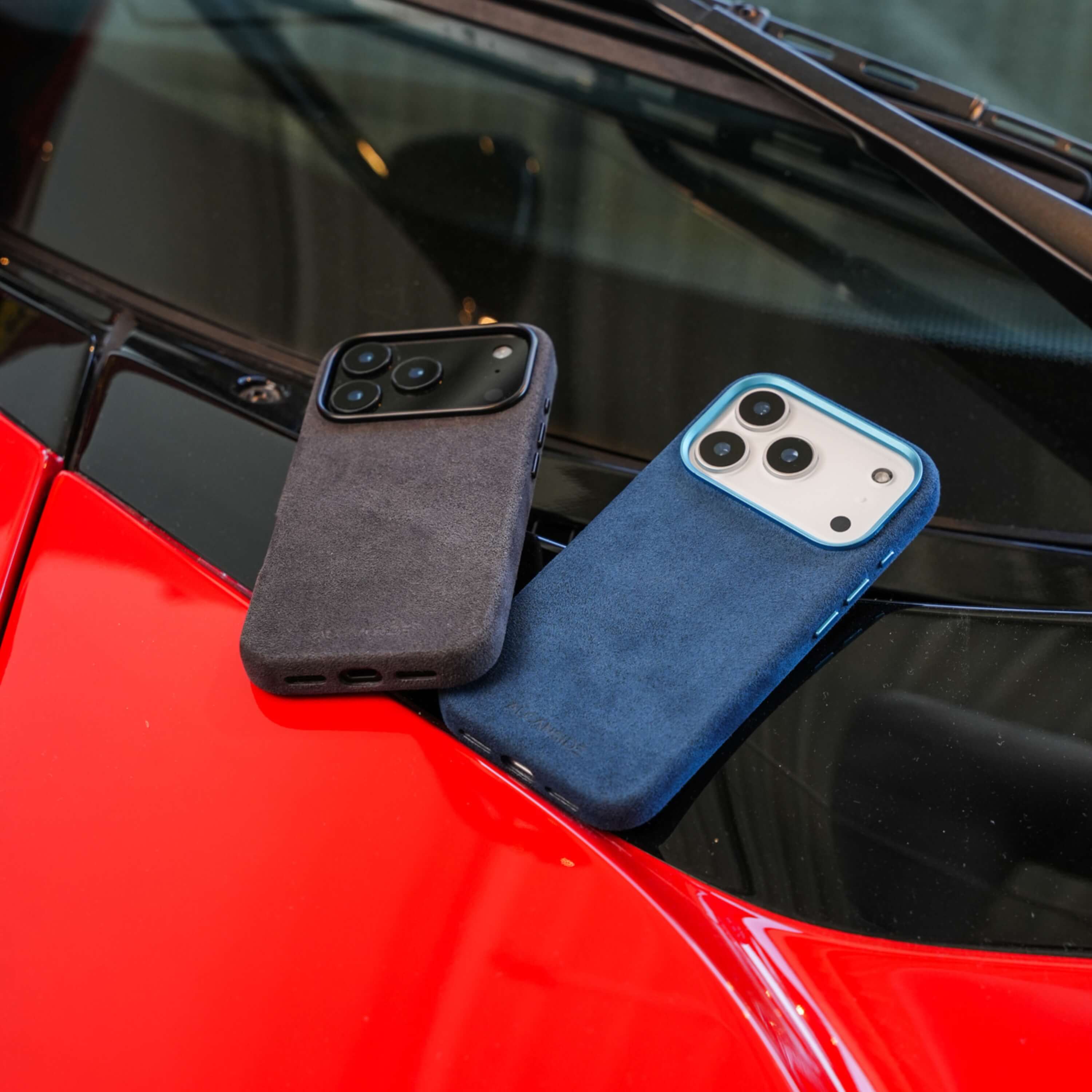 iPhone 17 Pro Max - Alcantara Case - Ocean Blue