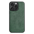 iPhone 12 & 12 Pro - Alcantara Back Cover - Midnight Green - Alcanside