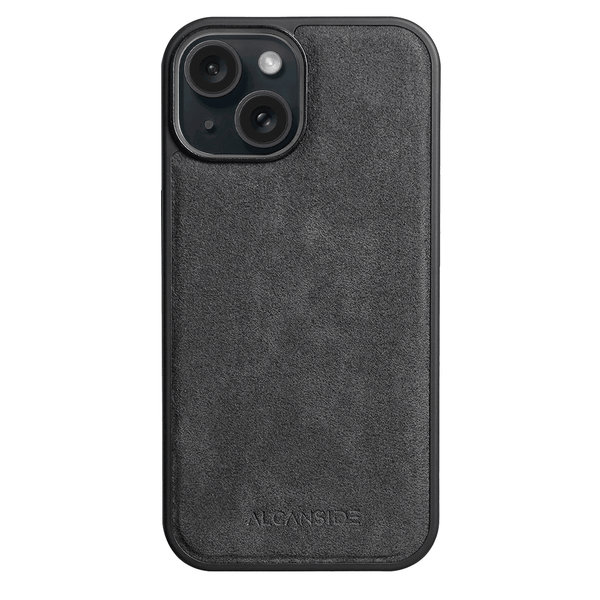 iPhone 14 Plus - Alcantara Back Cover - Space Grey