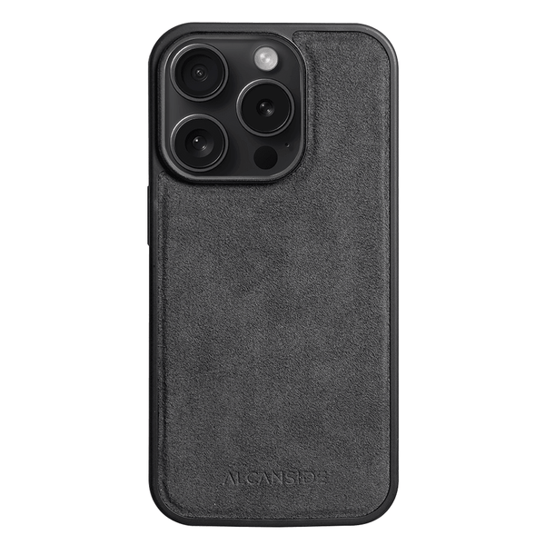 iPhone 14 Pro Max - Alcantara Back Cover - Space Grey