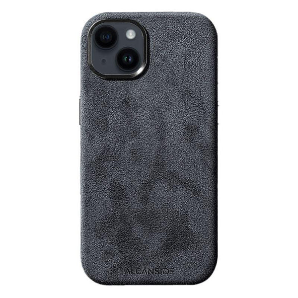 iPhone 15 - Alcantara Case - Space Grey