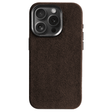 iPhone 15 Pro - Alcantara Case - Chocolate Brown - Alcanside