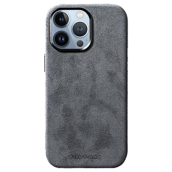 iPhone 13 Pro Max - Alcantara Case - Nardo Gray