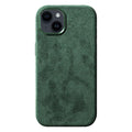 iPhone 14 - Alcantara Case- Midnight Green